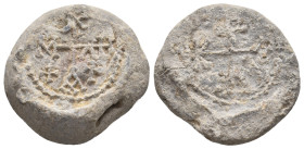 Byzantine Seal. 21.41 g. 24.80 mm.