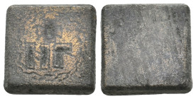Byzantine Weight. 12.66 g. 17.40 mm.