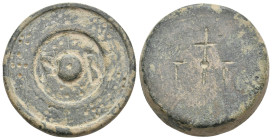 Byzantine Weight. 52 g. 32.50 mm.