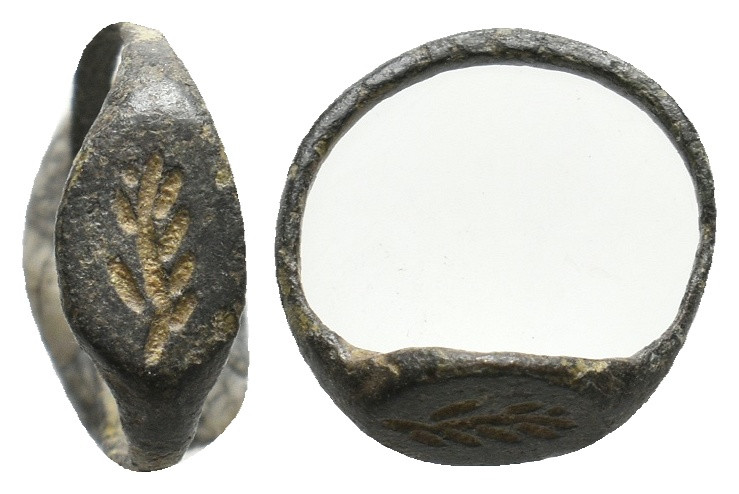 ANCIENT ROMAN BRONZE RING (1ST-5TH CENTURY AD.)
Condition : See picture. No ret...