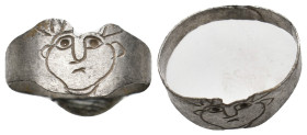 ANCIENT BYZANTINE SILVER RING (4TH-15TH CENTURY AD.)
Condition : See picture. No return.
Weight : 0.80 g
Diameter: 18.20 mm