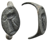 ANCIENT ROMAN BRONZE RING (1ST-5TH CENTURY AD.)
Condition : See picture. No return.
Weight : 1.91 g
Diameter: