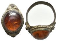 ANCIENT ISLAMIC SILVER RING (15TH-19TH CENTURY AD.)
Condition : See picture. No return.
Weight : 2.81 g