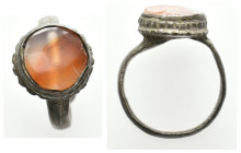 ANCIENT ISLAMIC SILVER RING (15TH-19TH CENTURY AD.)
Condition : See picture. No return.
Weight : 3.63 g