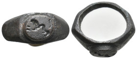 ANCIENT ROMAN BRONZE RING (1ST-5TH CENTURY AD.)
Condition : See picture. No return.
Weight : 9.81 g
Diameter: