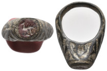 ANCIENT ROMAN SILVER RING (1ST-5TH CENTURY AD.)
Condition : See picture. No return.
Weight : 13.91 g
Diameter: