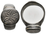 ANCIENT BYZANTINE BRONZE RING (4TH-15TH CENTURY AD.)
Condition : See picture. No return.
Weight : 15.85 g
Diameter: