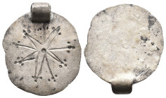 ANCIENT GREEK SILVER NECKLACE (4TH-1ST CENTURY BC.)
Condition : See picture. No return.
Weight : 1.89 g
Diameter: 25.70 mm