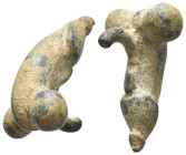 ANCIENT ROMAN BRONZE PHALLUS PENDANT (1ST-4TH CENTURY AD)
Condition : See picture. No return
Weight : 16.58 g
Diameter: 30.15 mm