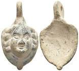 ANCIENT ROMAN BRONZE APPLIQUE (1ST-3RD CENTURY AD.)
Condition : See picture. No return.
Weight : 57.10 g
Diameter: