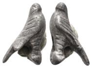ANCIENT ROMAN SILVER EAGLE FIGURINE (1ST-5TH CENTURY AD)
Condition : See picture. No return.
Weight : 3.11 g
Diameter: 18.25 mm