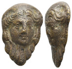 ANCIENT ROMAN BRONZE APPLIQUE (1ST-5TH CENTURY AD)
Condition : See picture. No return.
Weight : 9.83 g
Diameter: 28.10 mm