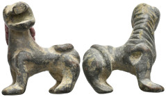ANCIENT ROMAN BRONZE LION FIGURINE (1ST-5TH CENTURY AD)
Condition : See picture. No return.
Weight : 40.14 g
Diameter: 39.90 mm