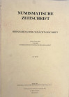 A.A.V.V. Numismatische Zeitschrift. Herausgegeben Von Der Osterreichischen Numismatischen Gesellschaft 103. Band Wien 1995. Brossura ed. pp. 154, tavv...
