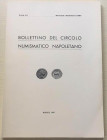 Bollettino del Circolo Numismatico Napoletano. Anno LII Gennaio-Dicembre 1967. Brossura ed. pp. 108, tavv. 4 in b/n, ill. in b/n. Dall' Indice: G. Bov...