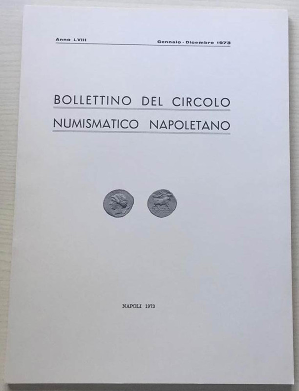 Bollettino del Circolo Numismatico Napoletano. Anno LVIII, Napoli, Gennaio-Dicem...