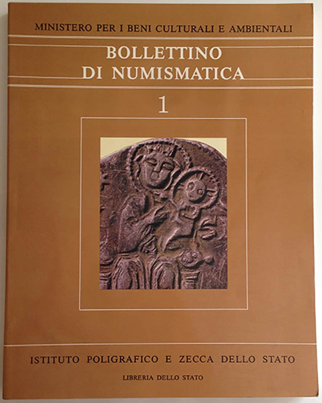 Bollettino di Numismatica 1 Luglio-Dicembre 1983. Anno I Serie I. Brossura ed. p...