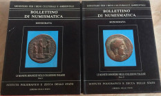Bollettino di Numismatica , Le monete Ispaniche nelle collezioni Italiane parte I-II – Anno 1986. Istituto poligrafico e zecca dello stato. Tela edito...