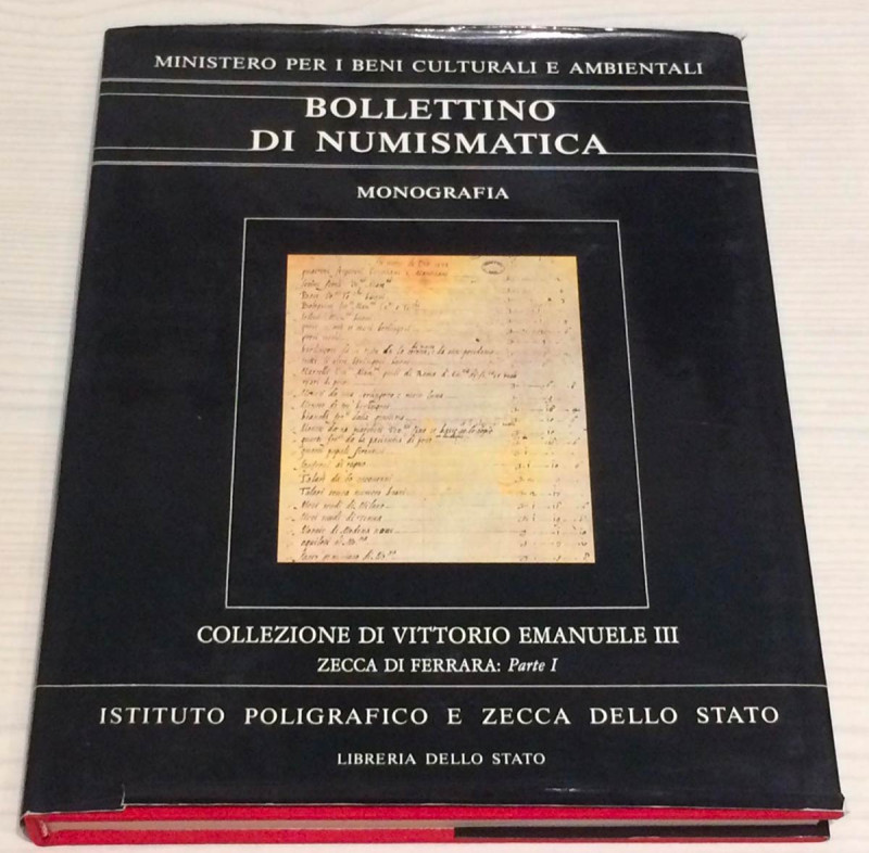 Bollettino di Numismatica, Collezione di Vittorio Emanuele III: Zecca di Ferrara...
