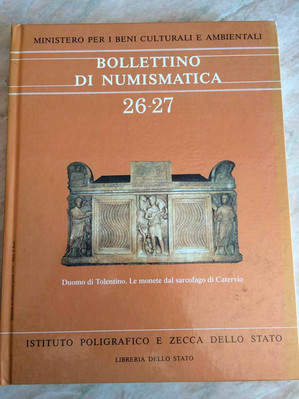 Bollettino di Numismatica 26-27.Alteri G. Duomo di Tolentino. Le Monete dal sarc...
