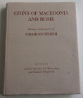 Burnett A. Witschonke R. Coins of Macedonia and Rome Essays in honour Charles Hersh. London Spink 1998. Tela ed. con titolo in oro al dorso e al piatt...