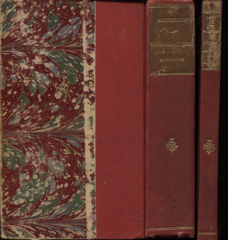 DE BARTHELEMY A. – Nouveau manuel de numismatique ancienne. Paris, 1890. 2 volum...