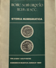 Giuffreda O. Storia Numismatica. Monte Sant' Angelo tra IV e VI Sec. Monte Sant' Angelo 1982. Brossura ed. Con sovraccoperta, pp. 84, con tavv. Di ing...