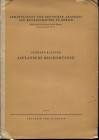KLEINER G. - Alexanders reichsmunze. Berlin, 1949. Pp. 55, tavv. 1. Ril. ed. sciupata, buono stato, molto raro.