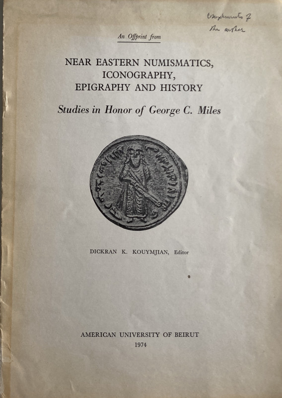 Waggoner N.M. Near Eastern Numismatics, Iconography, Epigraphi and History. Stud...