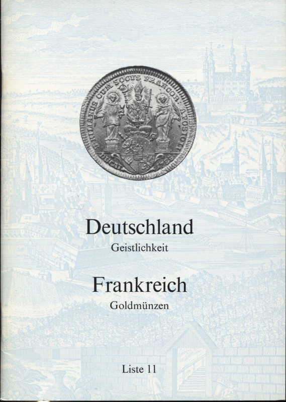 BANK LEU AG. – Zurich, May, 1975. Liste 11. Deutschland – Frankreich. Pp. 13, nn...