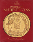 CHRISTIE’S,MANSON & WOODS LTD. - London 4\8 - October, 1985.Important ancient coins the property of a Lady. Pp. 113, nn. 436, ill nel testo b\n + 5 ta...