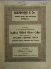Glendening & Co. Catalogue of an Important Collection of English Milled Silver Coins and a selection of English Copper Coin including many Patterns an...