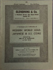 Glendening & Co. A Catalogue of Modern World Gold, Japanese & U.S. Coins formed by Mr W.E. Leistner of New York. London 15-16 October 1970. Brossura e...