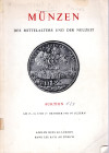 HESS A. – LEU BANK. – Auktion 23. Luzern, 16\17 – Oktober, 1963. Munzen des mittelaters und neuzeit. Pp. 102, nn. 1734, tavv. 72. Ril. ed lista prezzi...