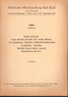 KRESS K. – Auktion 145. Munchen, 4 – November, 1968. Munzen antike und meittelalters...... pp. 56, nn. 4251, tavv. 20. Ril. ed. buono stato