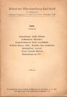 KRESS K. – Auktion 148. Munchen, 21 – Juli, 1969. Munzen antike und meittelalters...... pp. 67, nn. 4087, tavv. 28. Ril. ed. buono stato.