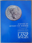 Lanz Numismatik Auktion 105, Münzen von Korinth - Sammlung BCD. Munchen 26 November 2001. Brossura ed. pp. 142, lotti 981, ill. In b/n. Buono stato