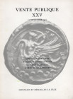 MONNAIES ET MEDAILLES. Vente pubblique N. XXV. Monnaies grecques, romaines et bizantines, Coins of Palestine, livres de numismatiques. Basel, 17 – Nov...