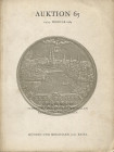 MUNZEN UND MEDAILLEN. Auktion 65. Basel, 14 – Februar, 1984. Deutsche munzen, Scweizer munzen und medaillen, renaissance medaillen. Pp. 83, nn. 870, t...