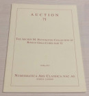 Nac - Numismatica Ars Classica. Auction no. 71. The Archer M. Huntington collection of Roman Gold Coins. Part.II. Zurich, 16 May 2013. Brossura ed., p...