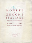 RATTO M. – Milano, 23 \ 25 – Maggio – 1957. Monete di Zecche italiane medioevali e moderne, monete estere, libri di numismatica. pp.86, nn.929, tavv. ...
