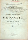 SAMBON G. - Catalogo a prezzi fissi di una scelta raccolta di medaglie. Milano, 1904. Pp. 72, nn. 1352. Ril. ed. sciupata, buono stato raro.