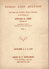 SCHULMAN H. New York, 6\8 – October, 1970 . Collection Howard D. Gibbs. The coins and primitive money. I part. Pp. 128, nn. 1547, tavv. 44. Ril ed. bu...