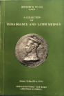 Sotheby & Co. A Collection of Renaissance and Later Medals. Including A Series of Papal Medals. Zurich 27 May 1974. Brossura ed. Lotti272, tavv. Tavv....