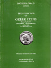 SOTHEBY & CO. AG. – Zurich, 7 – May, 1975. Collection Frederick J. Woodbridge. The collection of Greek coins. Pp. n- nn. 164, tavv. 9 + 1. Ril. ed. li...