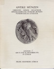 STERNBERG F. - Auktion 6. Zurich, 25\26 - November, 1976. Antike munzen; Griechen - Romer - Byzantiner, spezialsammlung Judische munzen, numismatiche ...