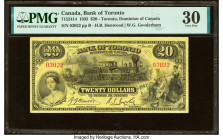 Canada Toronto, ON- Bank of Toronto $20 2.1.1935 Ch.# 715-24-14 PMG Very Fine 30. 

HID09801242017

© 2022 Heritage Auctions | All Rights Reserved