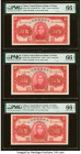 China Central Reserve Bank of China 5 Yuan 1940 Pick J10e S/M#C297-23 Three Examples PMG Gem Uncirculated 66 EPQ (3). 

HID09801242017

© 2022 Heritag...
