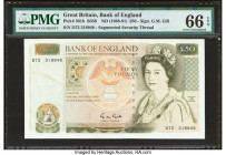 Great Britain Bank of England 50 Pounds ND (1988-91) Pick 381b PMG Gem Uncirculated 66 EPQ. 

HID09801242017

© 2022 Heritage Auctions | All Rights Re...