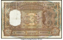 India Reserve Bank of India 1000 Rupees ND (1975) Pick 65a Jhun6.9.4.1 Fine. Stains, pinholes and small edge tears. 

HID09801242017

© 2022 Heritage ...